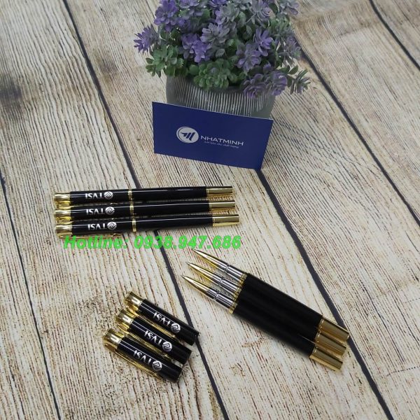 bút kim loại in logo