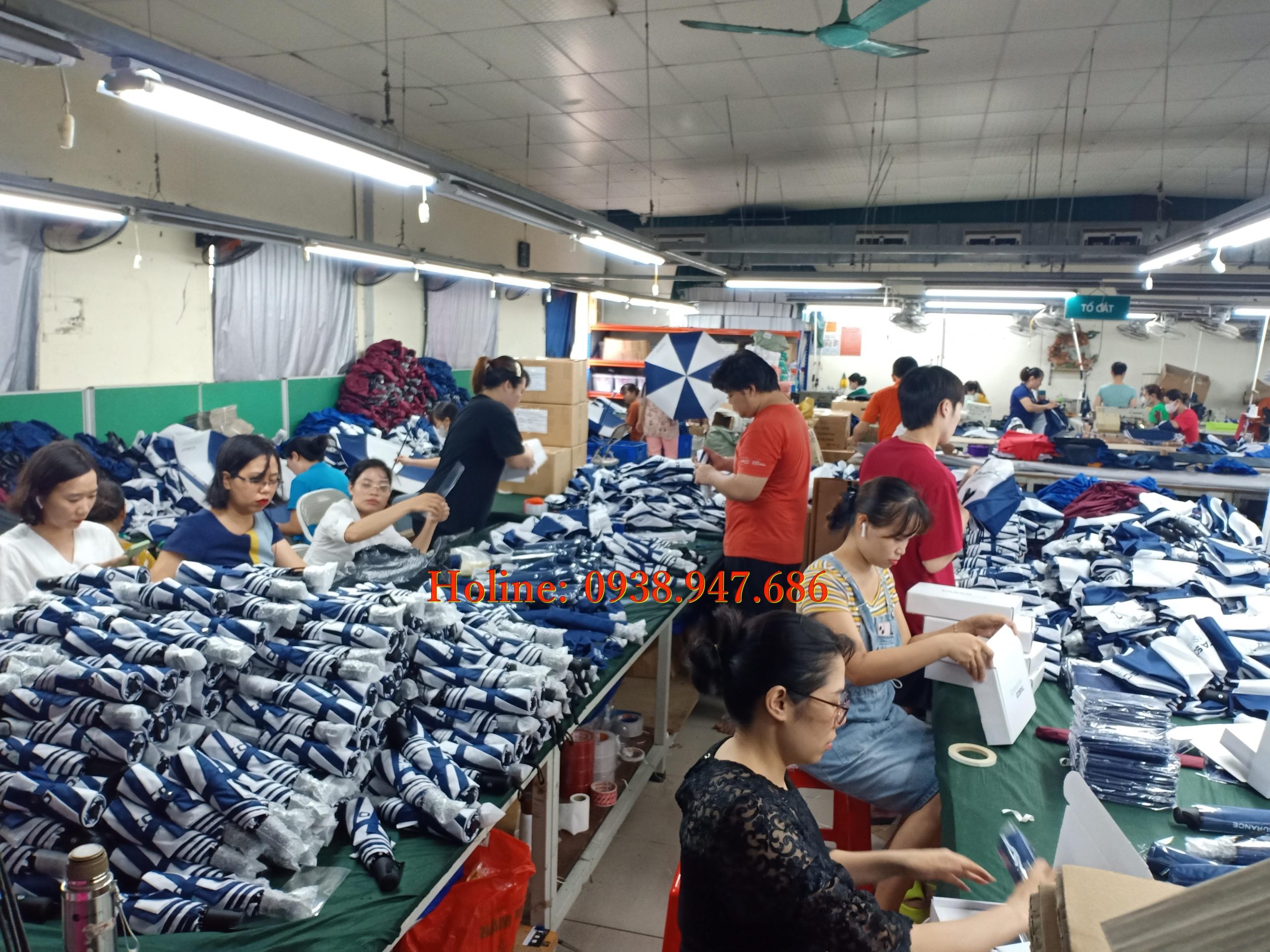 Xưởng sản xuất ô cầm tay