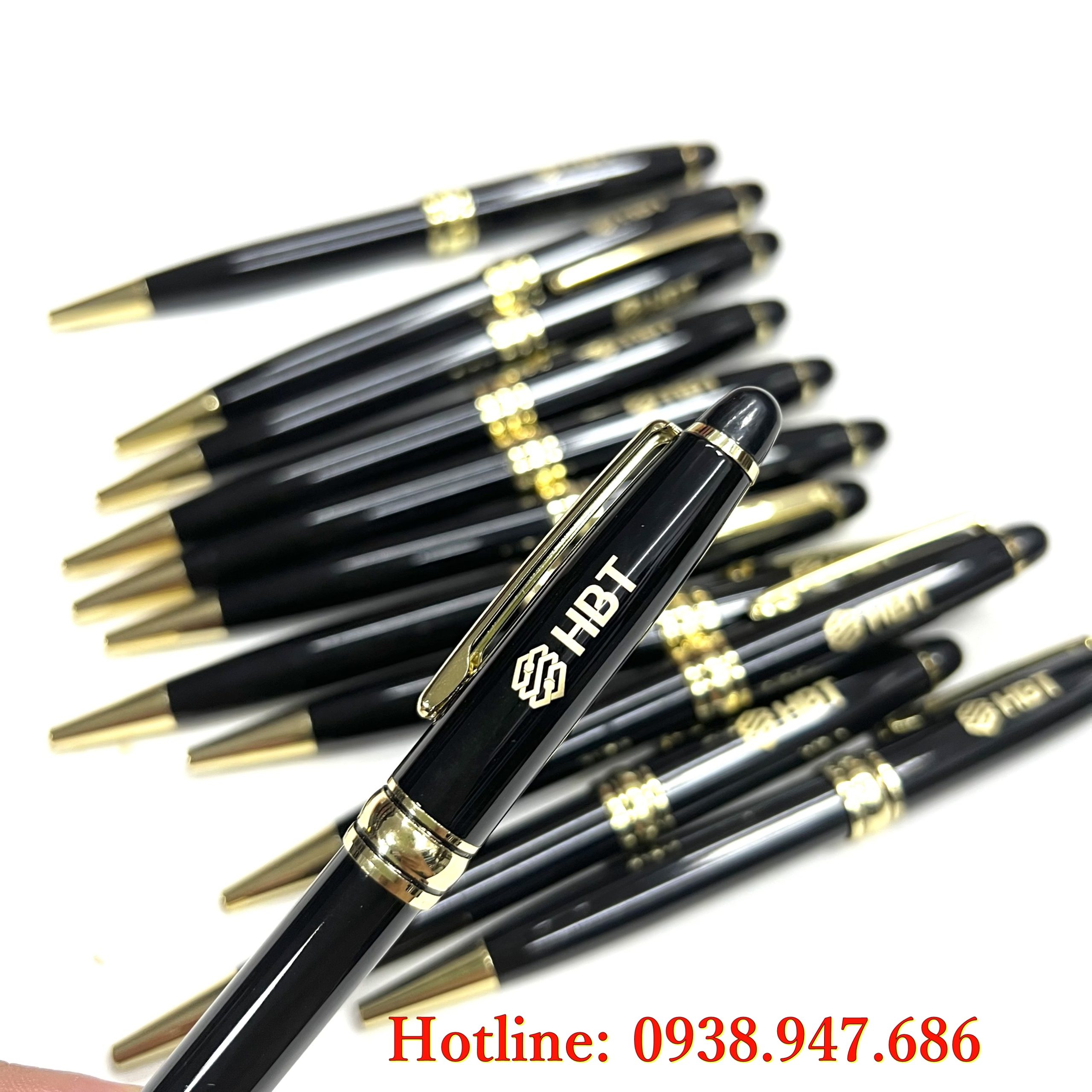 Bút kim loại in logo